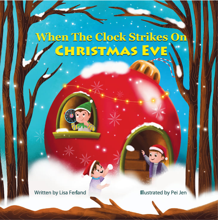 Cover of When the Clock Strikes on Christmas Eve