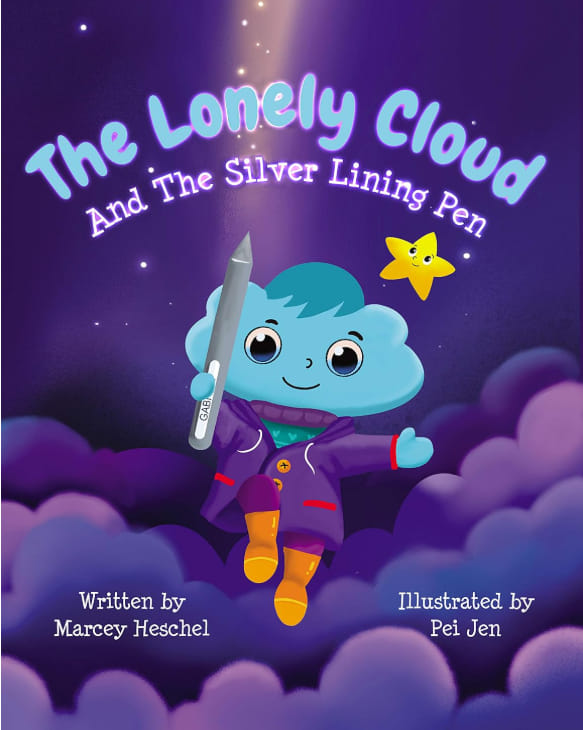 Cover of The Lonely Cloud and The Silver Lining Pen